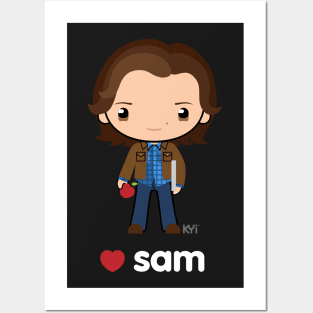 Love Sam Winchester Posters and Art